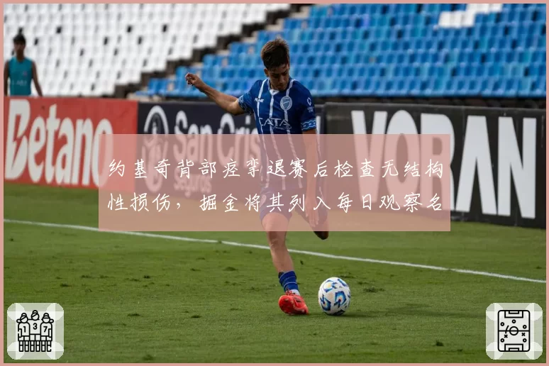 约基奇背部痉挛退赛后检查无结构性损伤，掘金将其列入每日观察名单