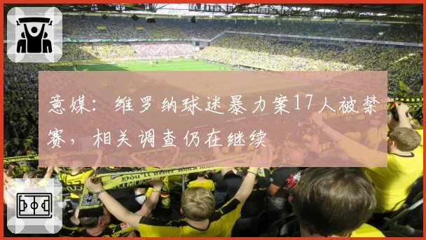 意媒：维罗纳球迷暴力案17人被禁赛，相关调查仍在继续